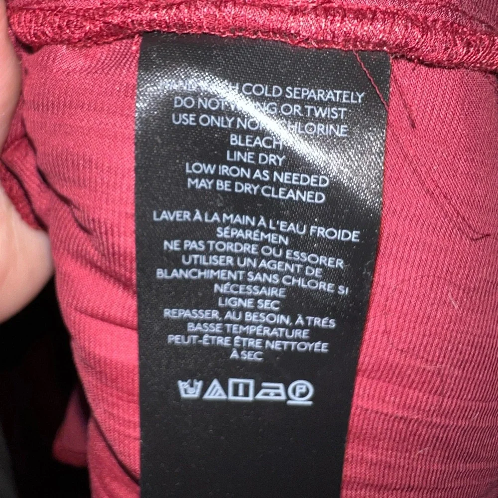 NEW Anthropologie Satin Tiered Button-Front Adjustable Maxi Dress, Red, Medium - Picture 11 of 12